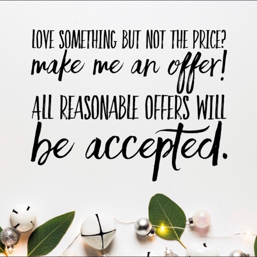 ✨All reasonable offers accepted✨